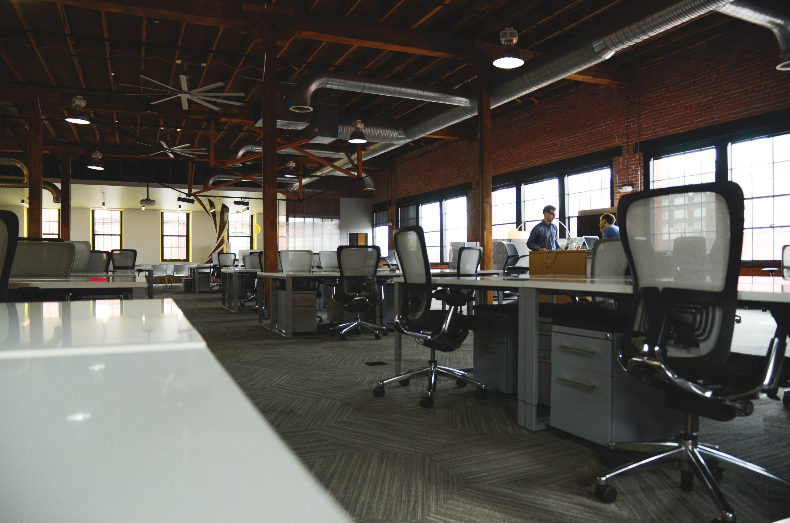 Work from Home - empty office